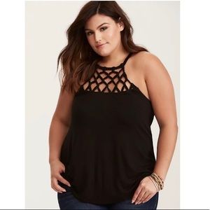 TORRID KNOT FRONT TANK TOP